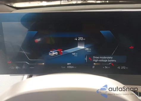 2026 BMW Ix xDrive45 from USA, damaged, VIN WB543CF06TCV33423